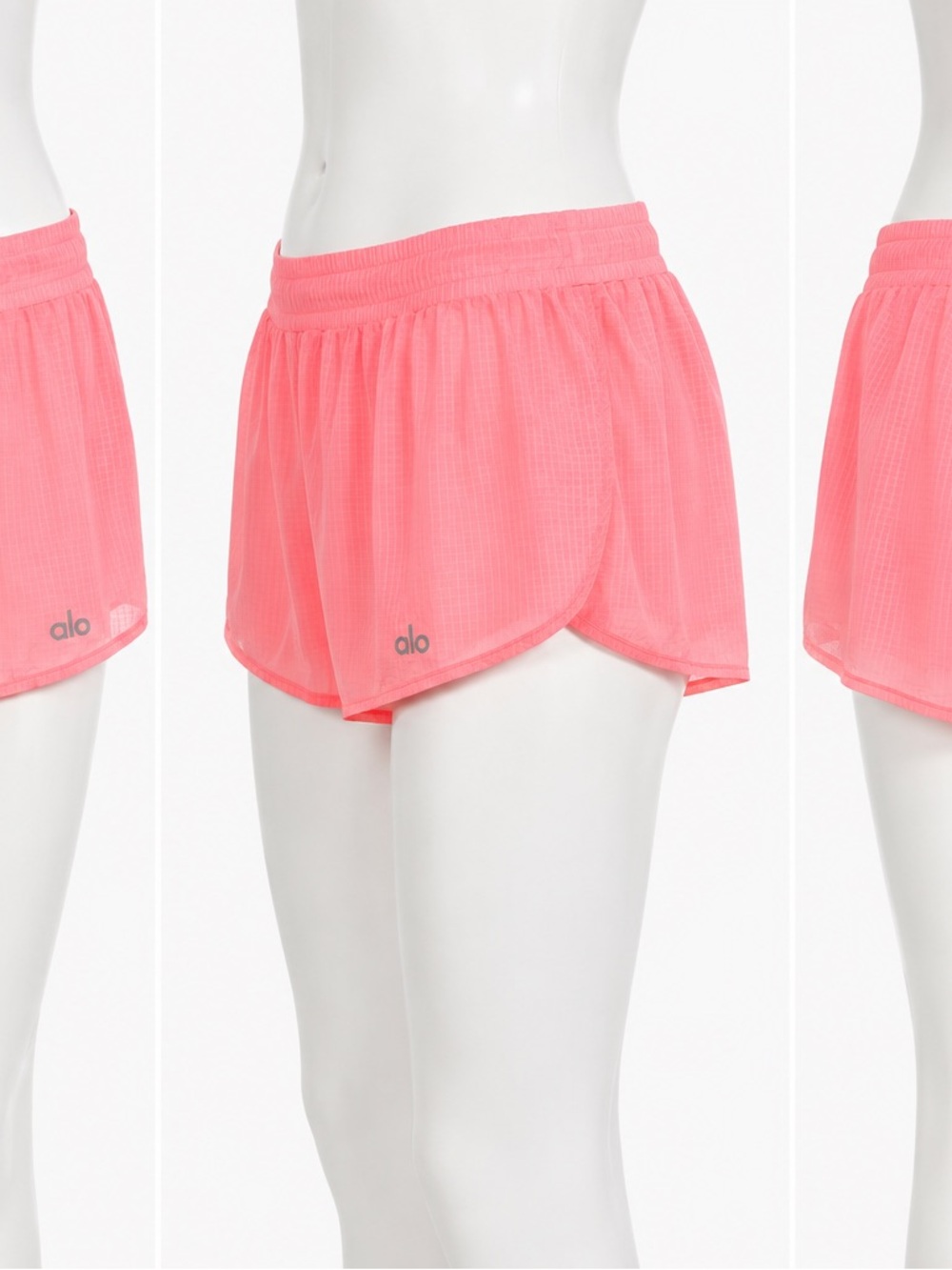 ALO Yoga Women's Game Time Shorts Neon Bubblegum